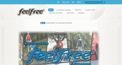 Desktop Screenshot of kayakfeelfree.com
